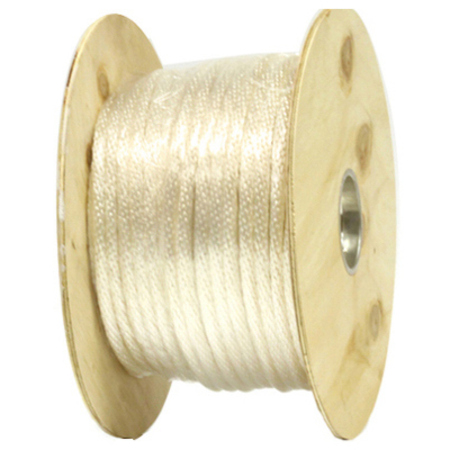 WELLINGTON CORDAGE ROPE 1/4X1000' NY SOLID BR-WHT 644481